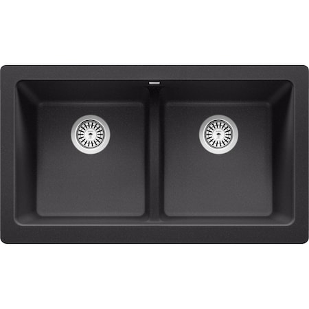 Blanco Blanco Vintera 33" Equal Double Apron Anthracite 526547